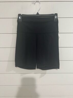 TNA Black High-Rise Bike Shorts
